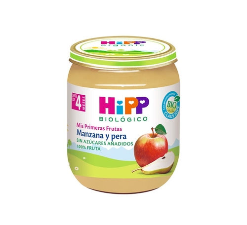 Puré De Maçã Em Pêra Bio 125 G Hipp - Hipp - 4062300428508