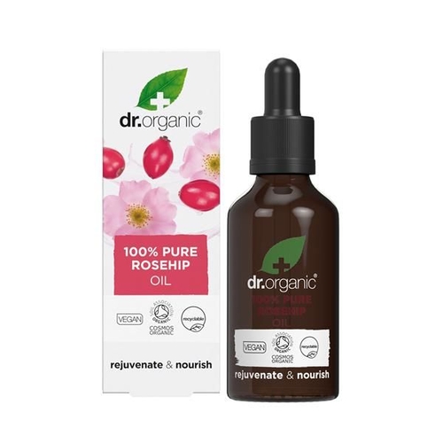 Dr. Organic Óleo de Rosa Mosqueta 100% Puro 50ml - Dr. Organic - 5060391848266