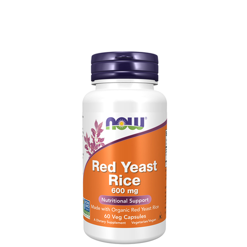 Now Red Yeast Rice 600 mg 60 caps - Now Foods - 733739035004