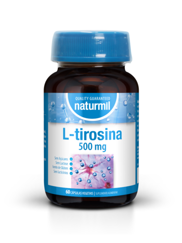 Naturmil - L-Tirosina – 60 cápsulas - Naturmil - 5605481209406