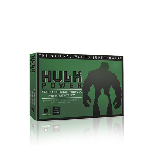 Hulk Power - 2 Cápsulas - Viamax - 669446958808