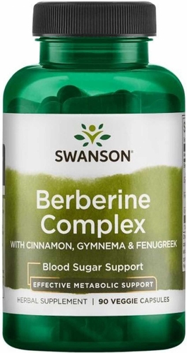 Berberine Complex - 90 cápsulas - Swanson - Swanson - 087614116297