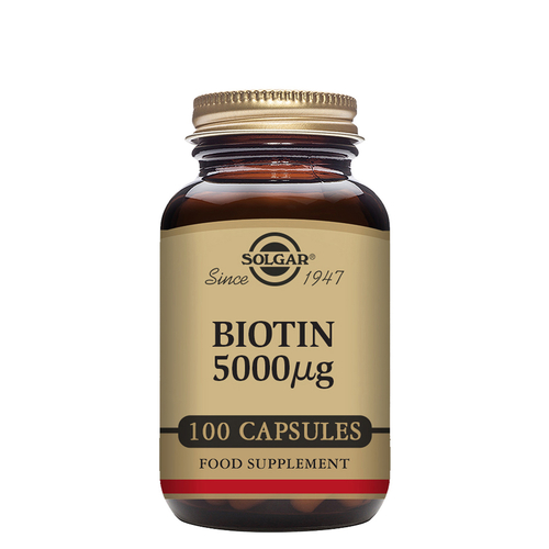 Biotin 5000 µg - Solgar - Solgar - 033984003149
