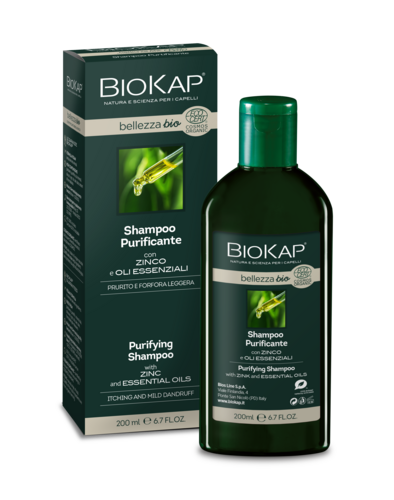 Biokap Bio Purifyng Shampoo Ecocert 200ml - Biokap - 8030243023919