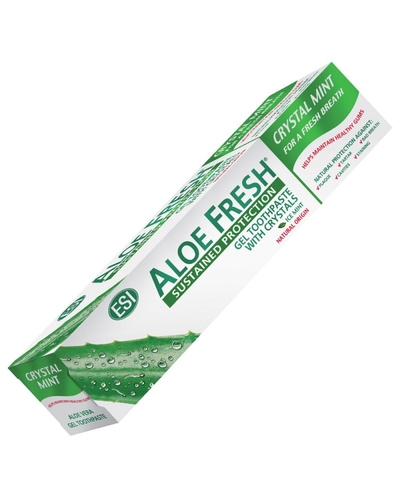 ESI Pasta Dentífrica Aloe Fresh C/ Cristais Retard 100 Ml. - Esi - 8008843010325