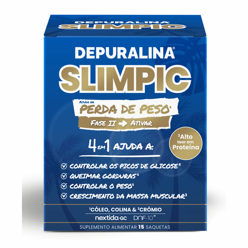 Depuralina - Slimpic Perda de Peso - Fase II 4 em 1 - Depuralina -  8429603003850