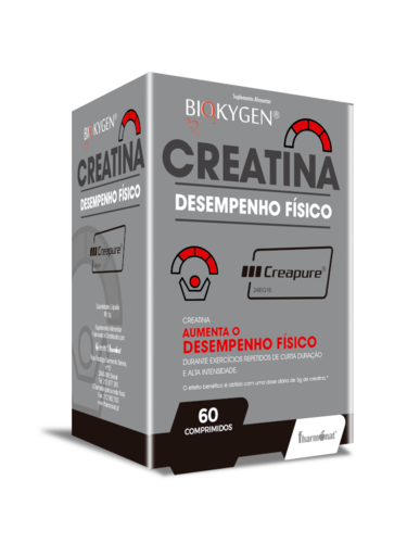 Biokygen Creatina Creapure – 60 comprimidos - Biokygen - 5600315104476