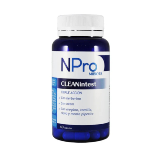 Npro Cleanintest 60 Cápsulas 