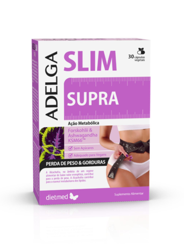 AdelgaSlim Supra – 30 cápsulas – DietMed - Adelga - 5605481109317