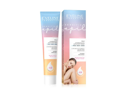 Creme Depilatório Sensitive Ultra-Delicate de Eveline Cosmetics 125ml - Eveline Cosmetics - 7971810