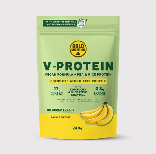 V-Protein Banana GoldNutrition - 240g - GoldNutrition - 5601607074156