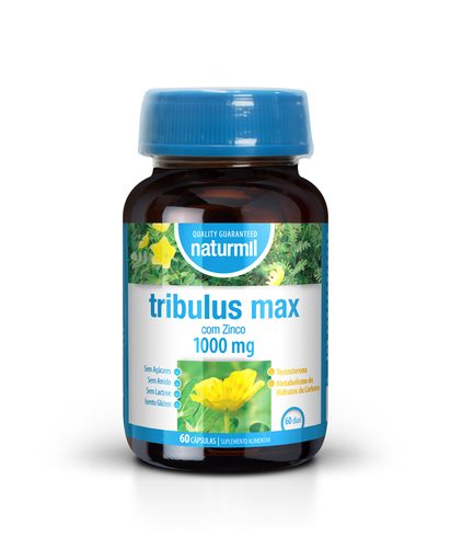 Naturmil - Tribulus max 1000mg - 60 Cápsulas - Naturmil - 5605481209154