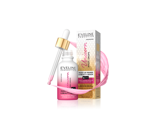 Eveline Unicorn Magic Drops Primer 2 em 1 30ml - Eveline Cosmetics - 5903416017813
