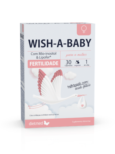WISH A BABY – 30 cápsulas – DietMed - DietMed - 5605481109300