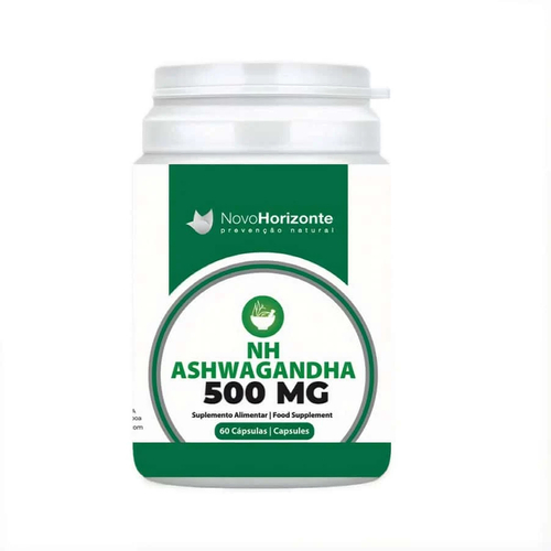 NH Ashwagandha 500mg – 60 cápsulas – Novo Horizonte