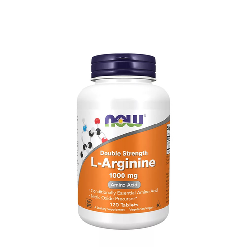 L-Arginine Double Strength 1000mg – 120 cápsulas – Now