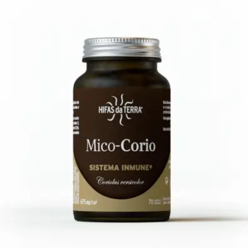 Hifas Da Terra Mico Corio sistema imunológico 70 cápsulas de 675mg - HIFAS DA TERRA - 8436561602414