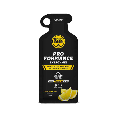 ProFormance Energy Gel - Sabor Limão - GoldNutrition - GoldNutrition - 5601607078543