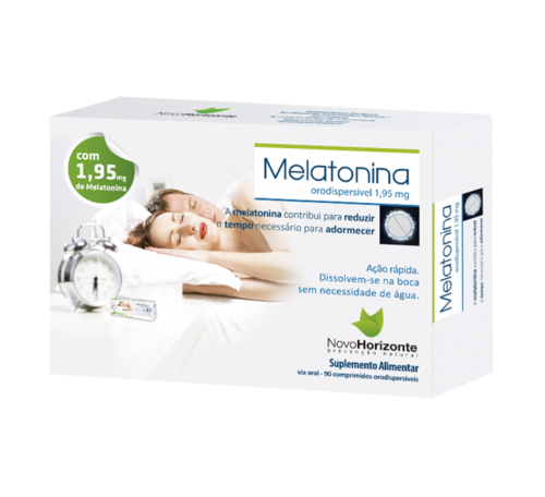 Melatonina Orodispersível 1,95 Mg - 90 Comprimidos - Novo Horizonte - Novo Horizonte - 5604401667319
