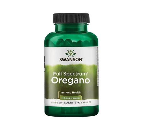 Full Spectrum Oregano 450 mg - 90 Cápsulas - Swanson - Swanson - 087614019567