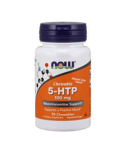 5-HTP 100mg 90 chewables - NOW