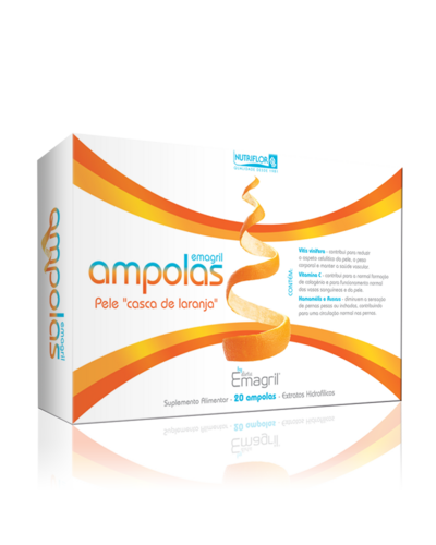Nutriflor Emagril 20 Ampolas - Celulite - Emagril - 5603839004468