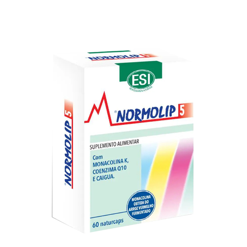 Normolip 5 – 60 cápsulas – ESI - Esi - 8008843010424