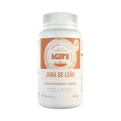 Juba de Leão – 60 cápsulas – Bio-Hera - Bio-Hera - 5604514006302