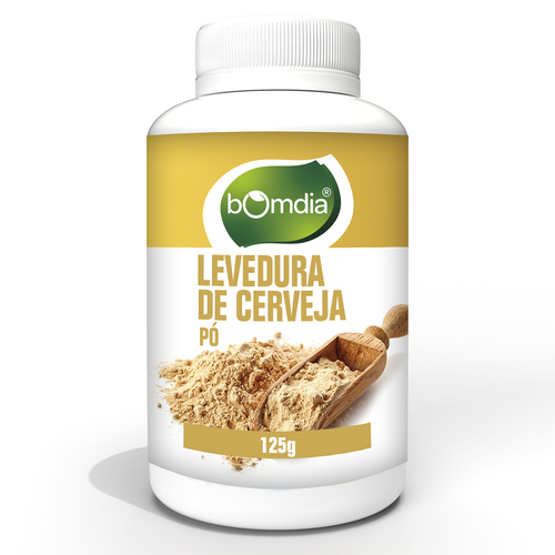 BomDia Levedura de Cerveja em Pó 125g - BomDia Fharmonat - 5601312102618