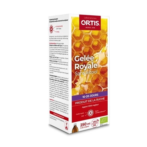 Ortis Geleia Real Bio Fortificante s/Alcool 250ml - Ortis Laboratoires - 5411386888796