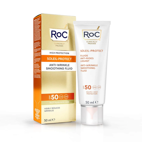 Fluido anti-rugas ROC SOL com FPS 50 50ml. - ROC - 1210000800077