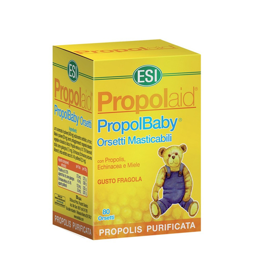 ESI Propolbaby 80 Ursinhos Mastigáveis - Esi - 8008843004027