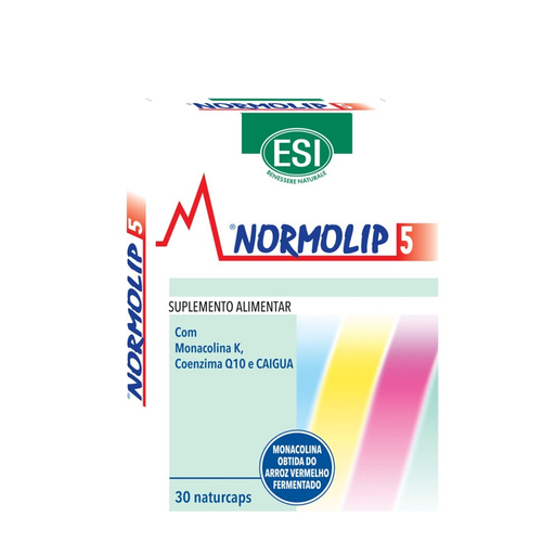 Normolip 5 – 30 cápsulas – ESI - Esi - 8008843010417
