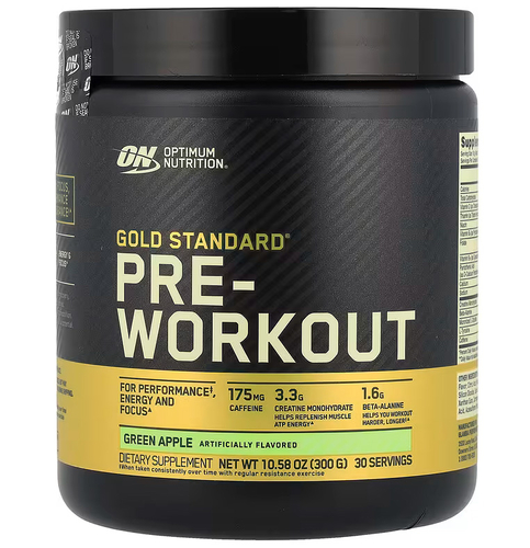 Optimum Nutrition Pre-Workout Maça Verde 330g - Optimum Nutrition - 5060245605663