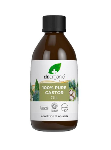Dr. Organic Oleo Ricino 100% Puro 250 ml Castor Oil