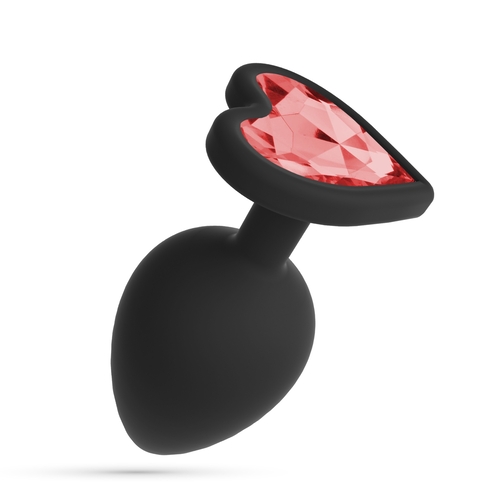 Cuore Plug Anal Grande Com 4 Joias Intercambiáveis Crushious - Crushious - 7403254158481