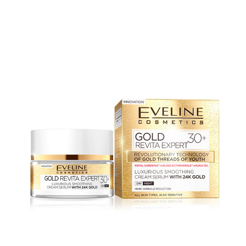 Eveline Cosmetics Gold Lift Expert Creme Dia/Noite 30+ 50ml - Eveline Cosmetics - 5901761965407