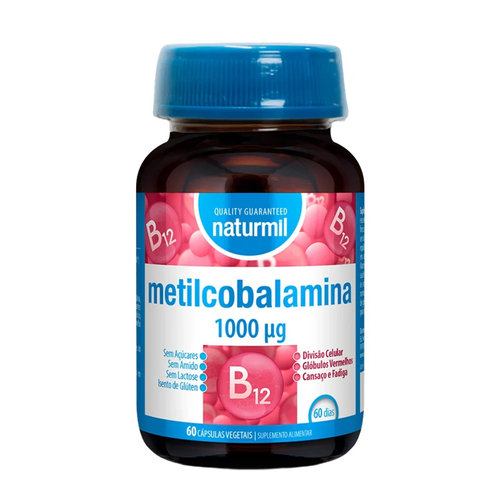 Metilcobalamina 1000mcg – 60 cápsulas vegetais