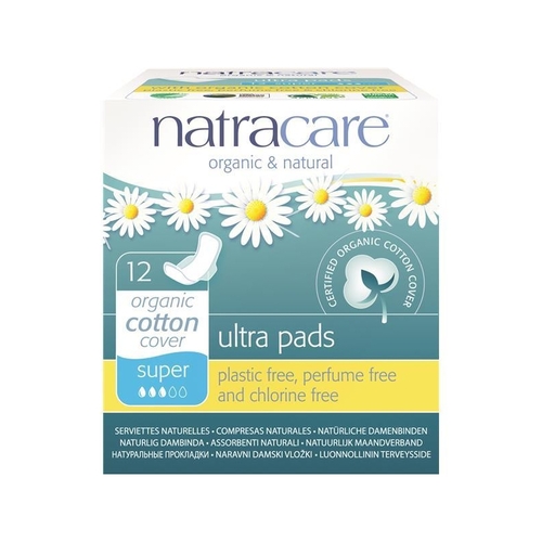 Penso Algodao Bio Fino Alas Super Bio - Natracare - 782126003089