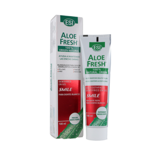 ESI Pasta Dentífrica Aloe Fresh Smile 100 Ml. - Esi - 8008843002771