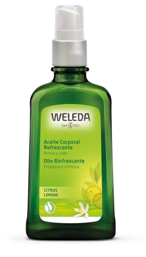 Weleda Óleo Corporal Refrescante de Citrus 100 ml - Weleda - 4001638097048