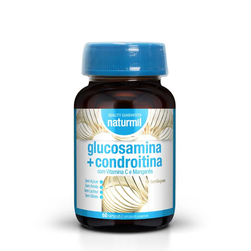 Naturmil - Glucosamina + Condroitina - 60 cápsulas - Naturmil - 5605481407338