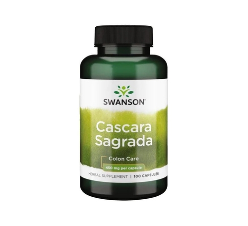 Cáscara Sagrada 450 Mg -100 Cápsulas - Swanson - Swanson - 087614014777