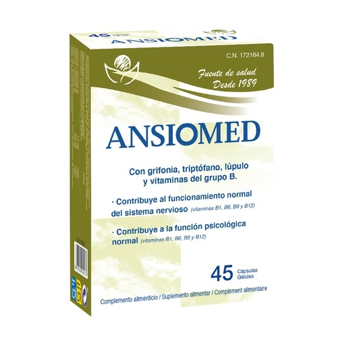 Ansiomed 45 Cápsulas - Bioserum - Bioserum - 8427268090079