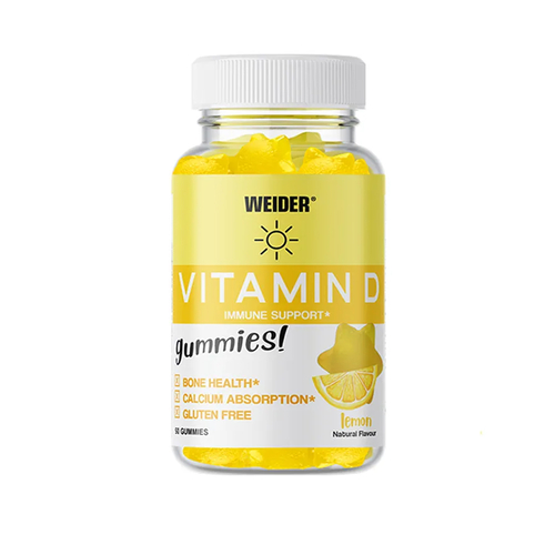 Weider Gomas Vitamin D3 50 Gomas
