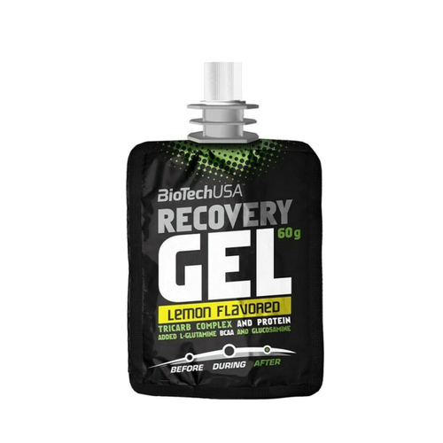 Recovery Gel Limão - 60g - BiotechUSA - BiotechUSA - 5999076205196