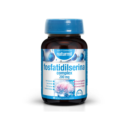 Naturmil - Fosfatidilserina Complex 200mg - 60 cáps