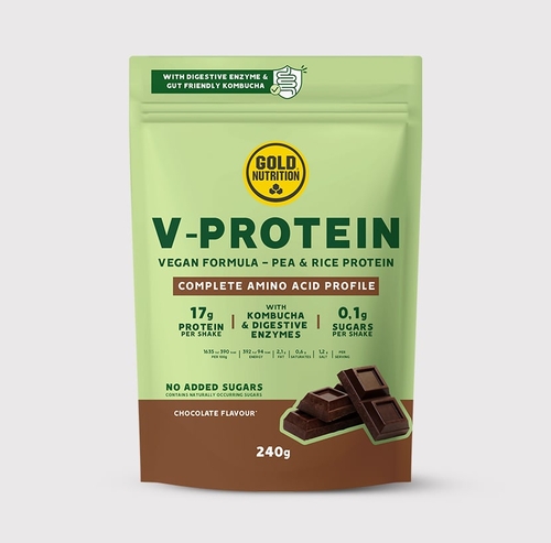 V-Protein Chocolate GoldNutrition - 240g - GoldNutrition - 5601607074194