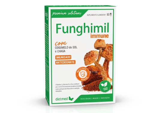 Funghimil immune – 60 cápsulas – dietmed - DietMed - 5605481109232