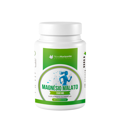 Magnésio Malato 180 Comprimidos Novo Horizonte
